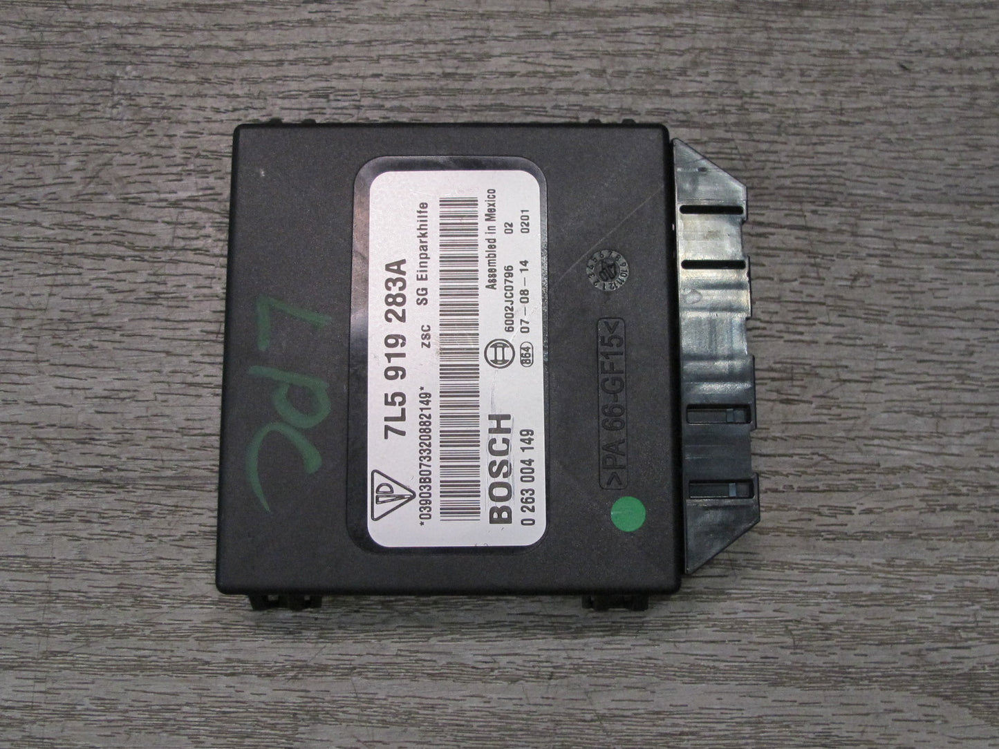2008-2010 Porsche Cayenne 957 PDC Parking Distance Control Module 7L5919283A