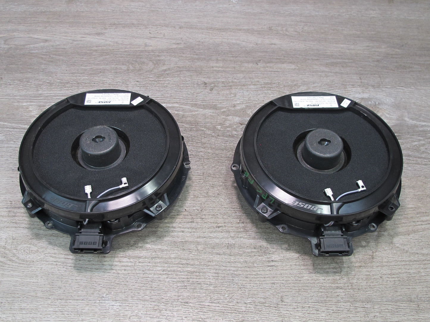 2003-2010 Porsche Cayenne 955 Front Left & Right Door Bose Speaker Set of 2