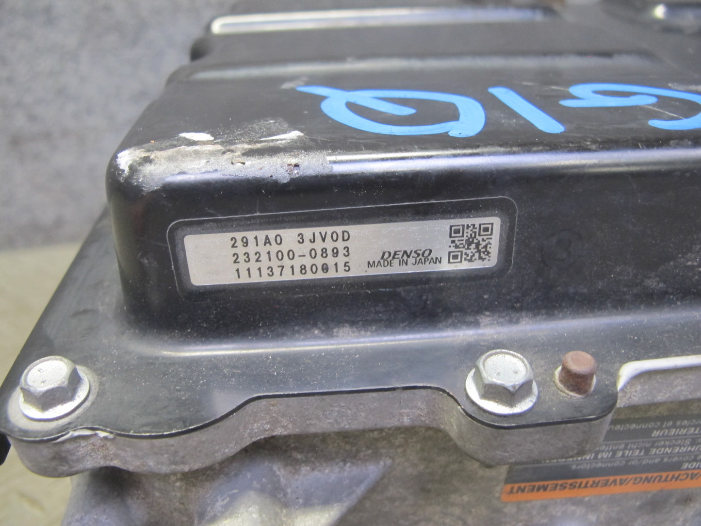2014 Infiniti QX60 2.5L Hybrid Power Head Inverter 291A0-3JV0D