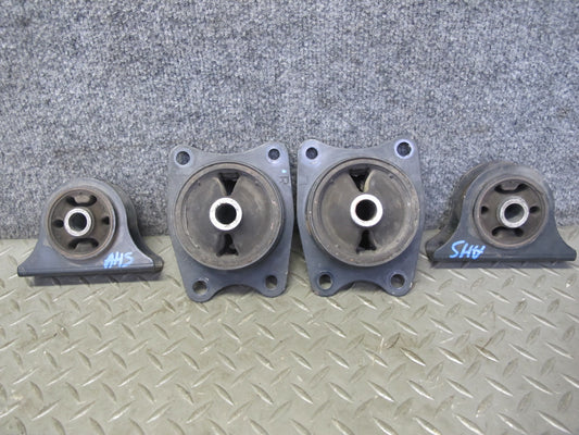 00-09 Honda S2000 Set of 4 Rear Differential Rubber Mount Bracket Bushing OEM