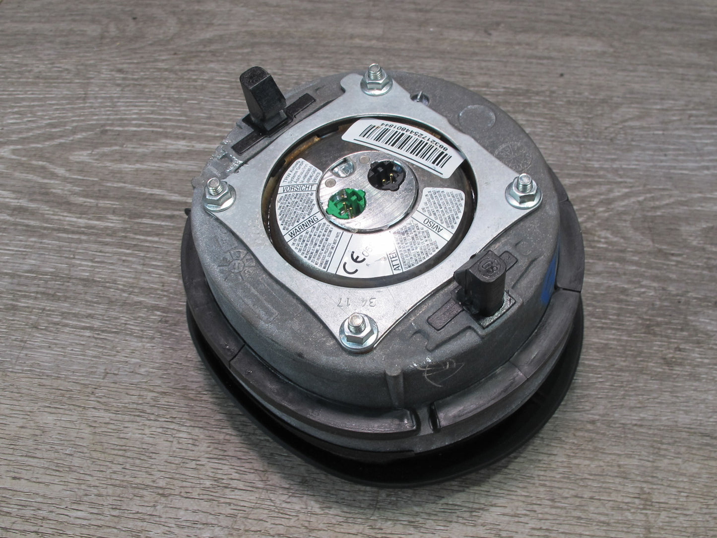 01-06 BMW E46 CONVERTIBLE FRONT LEFT DRIVER SIDE SPORT STEERING WHEEL SRS AIRBAG OEM