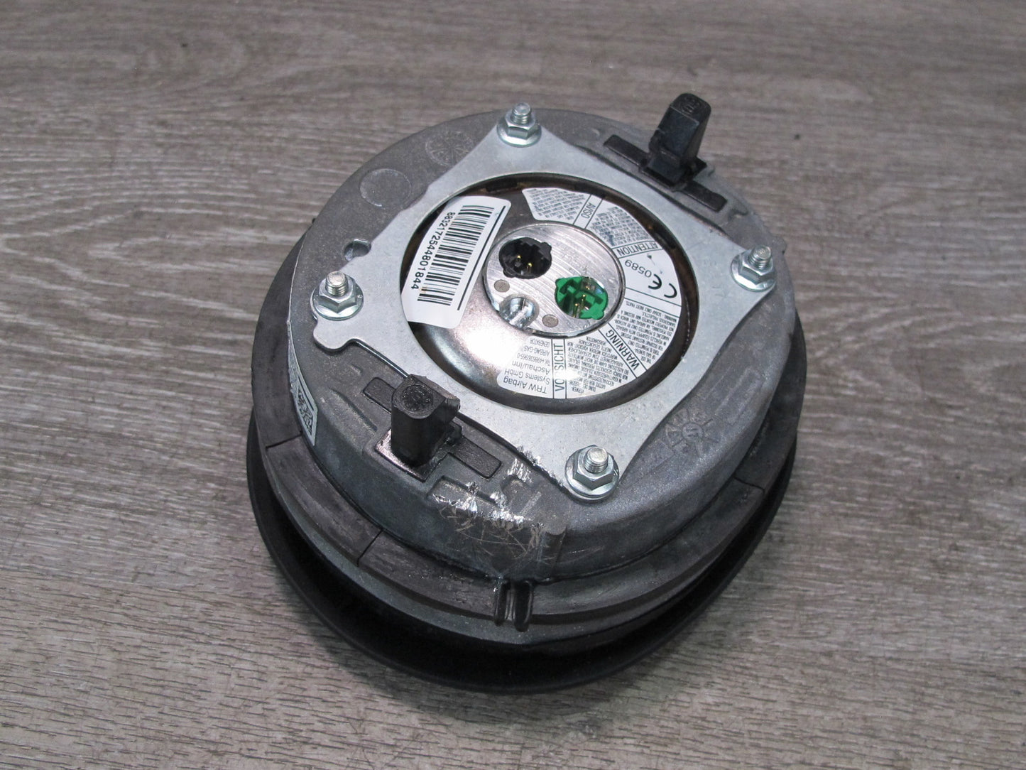 01-06 BMW E46 CONVERTIBLE FRONT LEFT DRIVER SIDE SPORT STEERING WHEEL SRS AIRBAG OEM