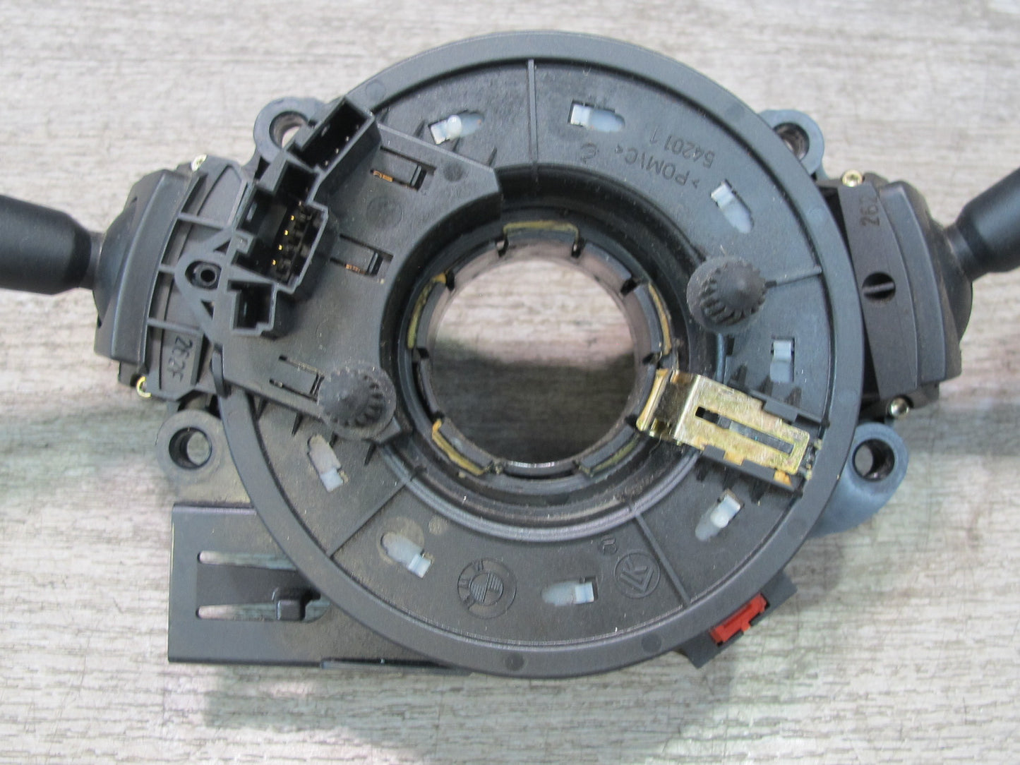 01-06 BMW E46 CONVERTIBLE STEERING COLUMN MULTI SWITCH CLOCK SPRING OEM