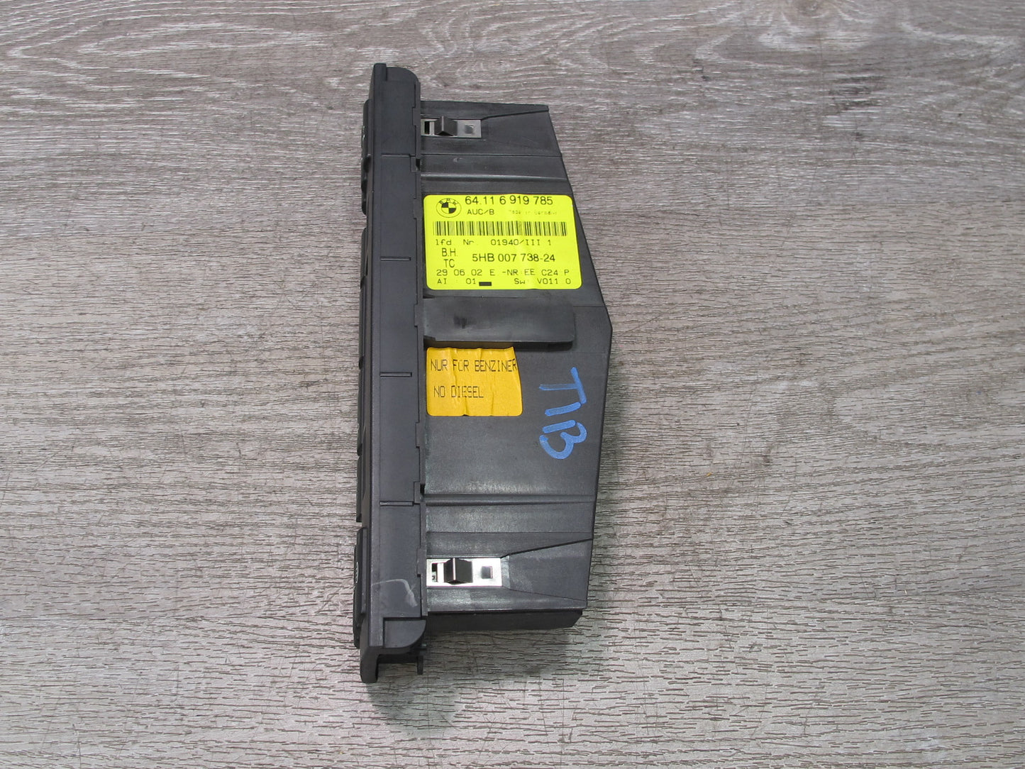 01-06 BMW E46 3-SERIES A/C Air Conditioning Climate Control Switch 6919785 OEM