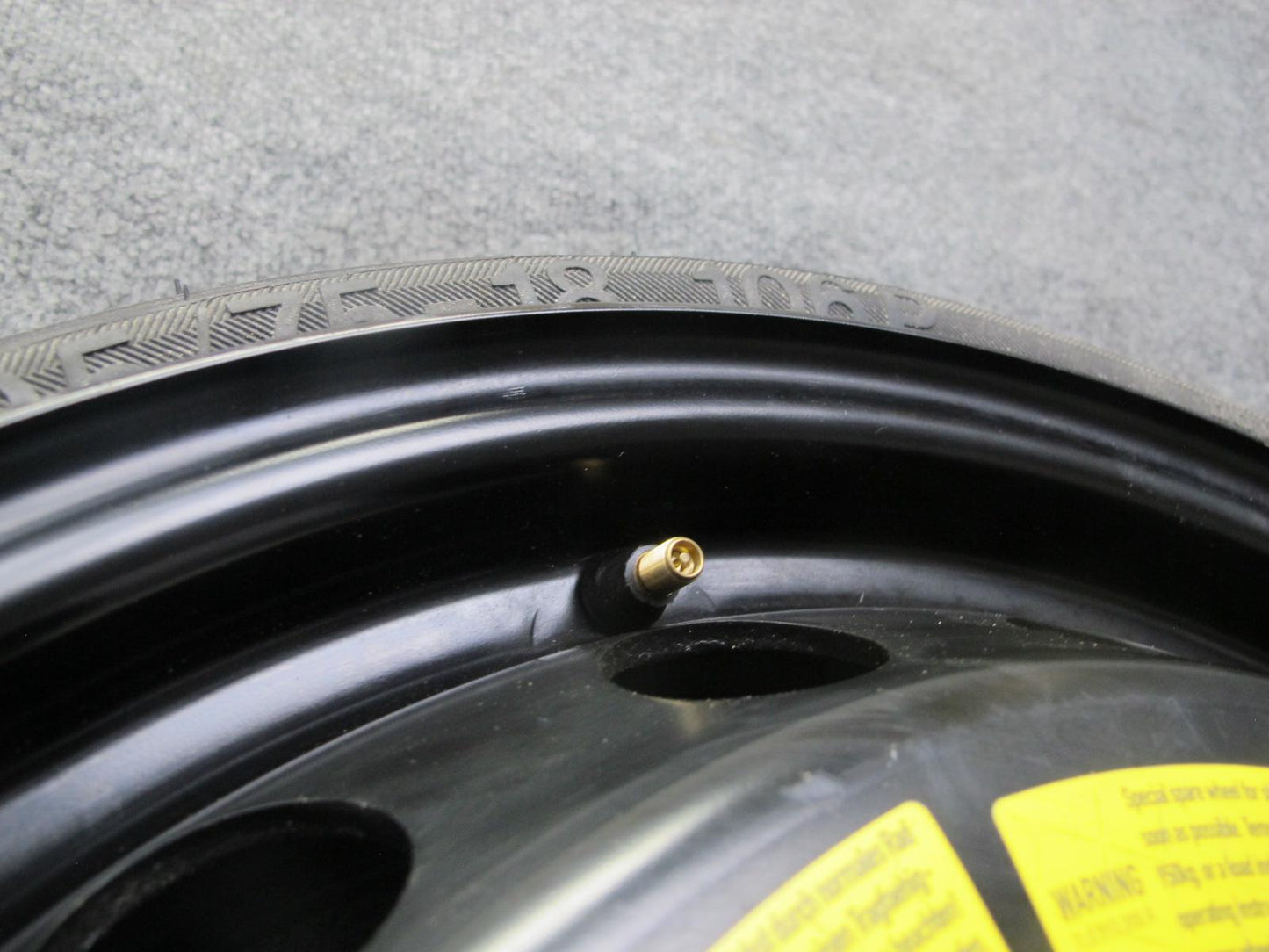 2008-2010 Porsche Cayenne 957 Emergency Spare Tire Wheel 18x6.5 ET53 195/75