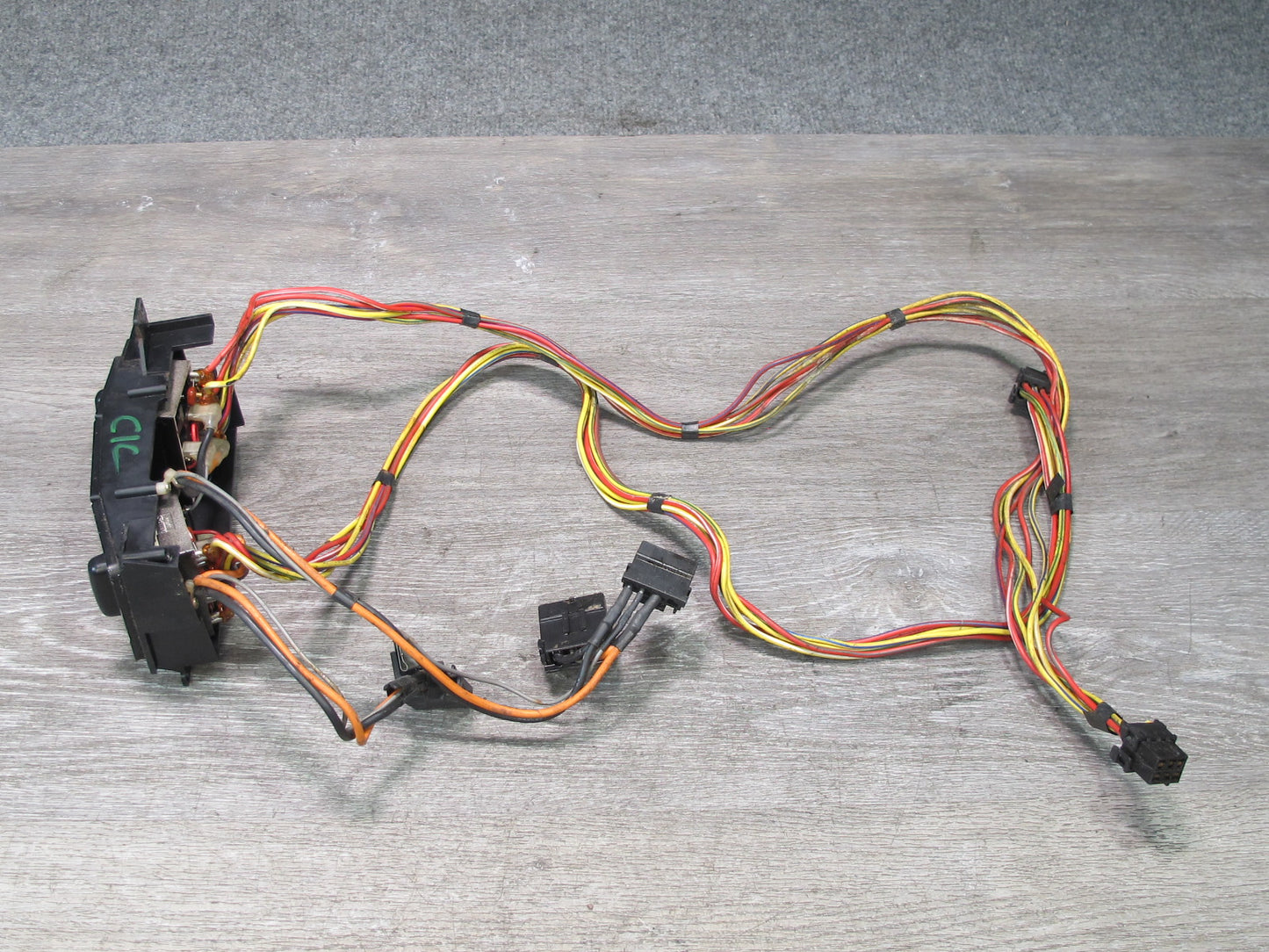 92-93 Chevrolet Corvette C4 Dual Power Seat Control Switch OEM