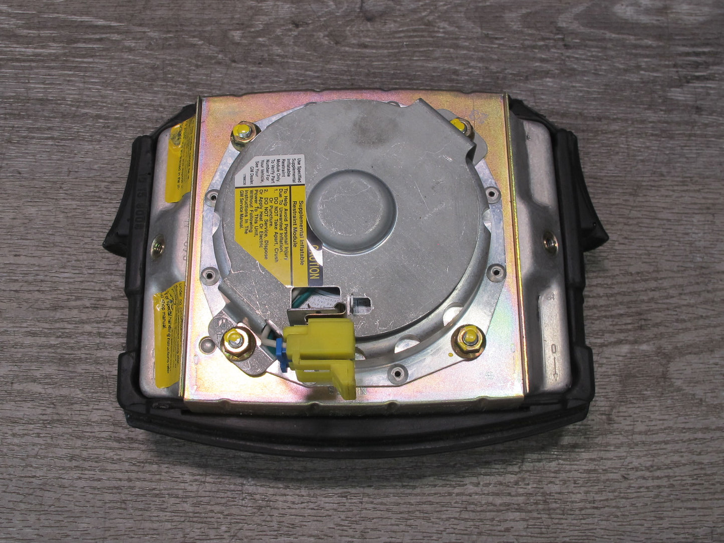 91-93 CHEVROLET CORVETTE C4 FRONT LEFT DRIVER SIDE STEERING WHEEL SRS AIRBAG OEM