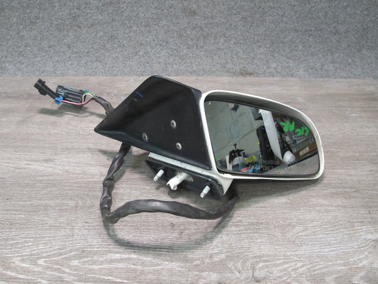 88-96 Chevrolet Corvette C4 Right Door Heated Side View Power Mirror White OEM