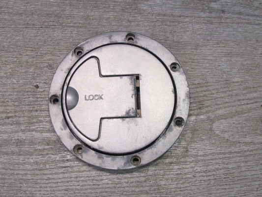 99-01 Isuzu Vehicross Locking Gas Fuel Door Lid Cover OEM