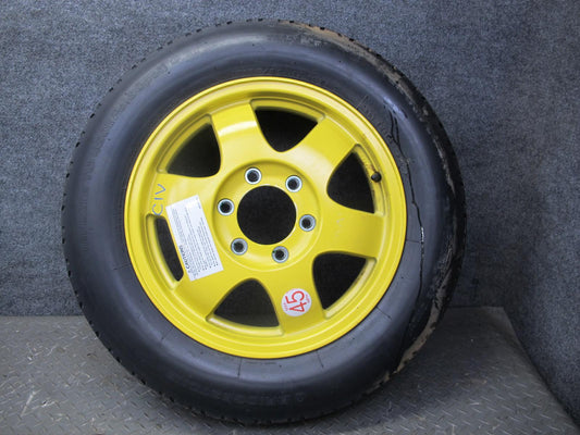 99-01 Isuzu Vehicross Spare Tire R17" Wheel 17x4T ET38 Bridgestone 165/90 OEM