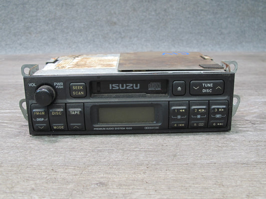 99-01 Isuzu Vehicross AM FM CD Cassette Audio Radio Stereo Head Unit 1930 OEM