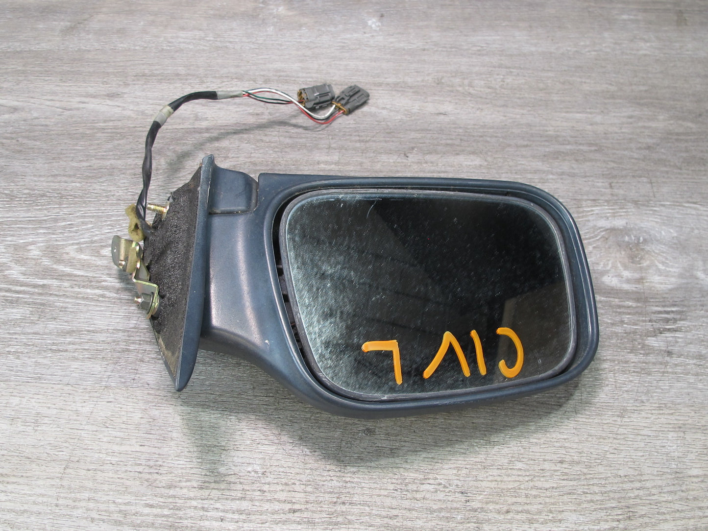 99-01 Isuzu Vehicross Left Door Side View Exterior Power Heated Mirror OEM