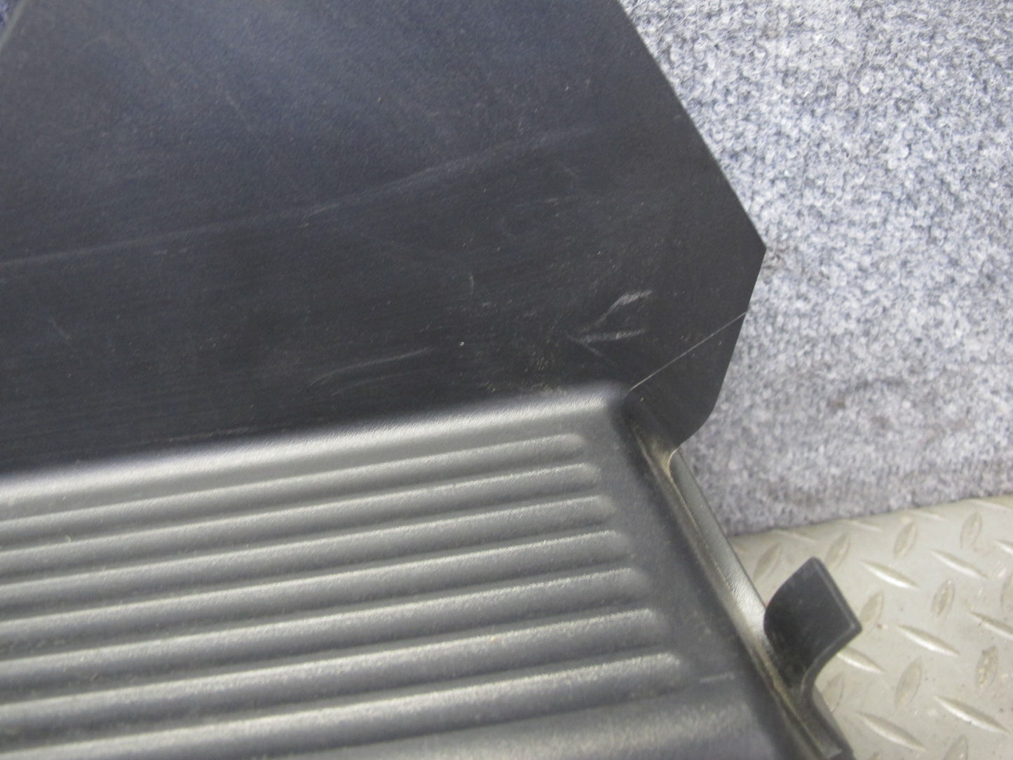 01-06 BMW E46 330ci Coupe Conv Left Footrest Right Kick Trim Panel Set Black OEM