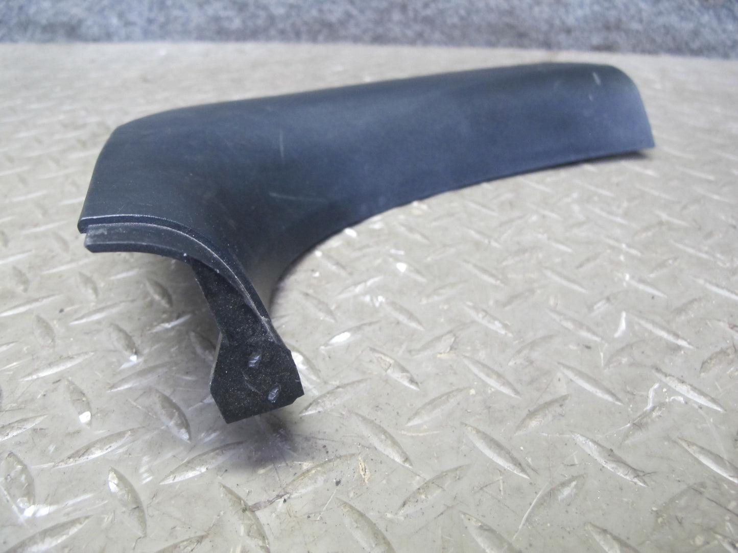 01-06 BMW E46 330ci Coupe Conv Left Footrest Right Kick Trim Panel Set Black OEM