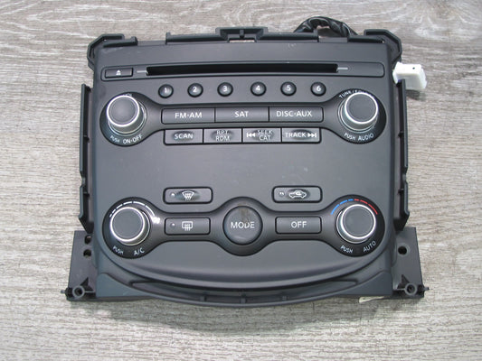 10-20 Nissan 370Z Z34 A/C Climate Control Radio Stereo Switch Panel Assembly OEM