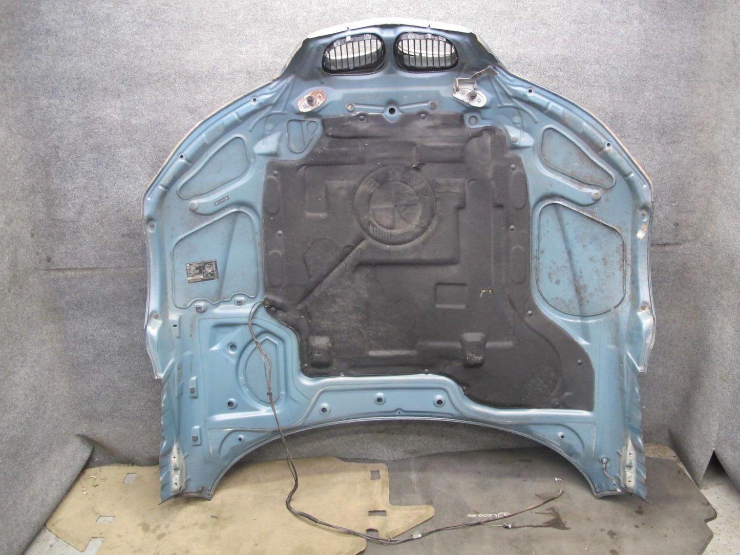 96-02 BMW E36/7 Z3 Front Hood Bonnet Shell Panel Cover Atlanta-blau OEM