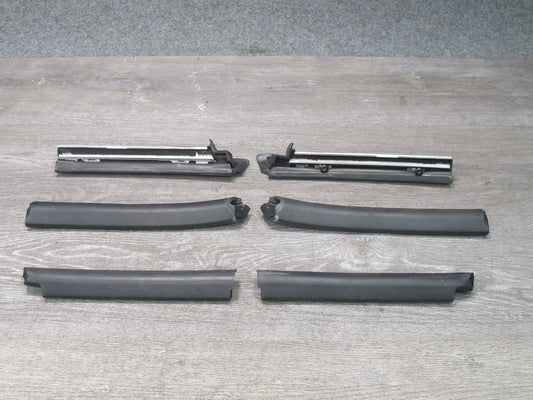 10-19 Nissan 370Z Conv Set of 6 Left & Right Side Roof Weatherstrip & Guide OEM