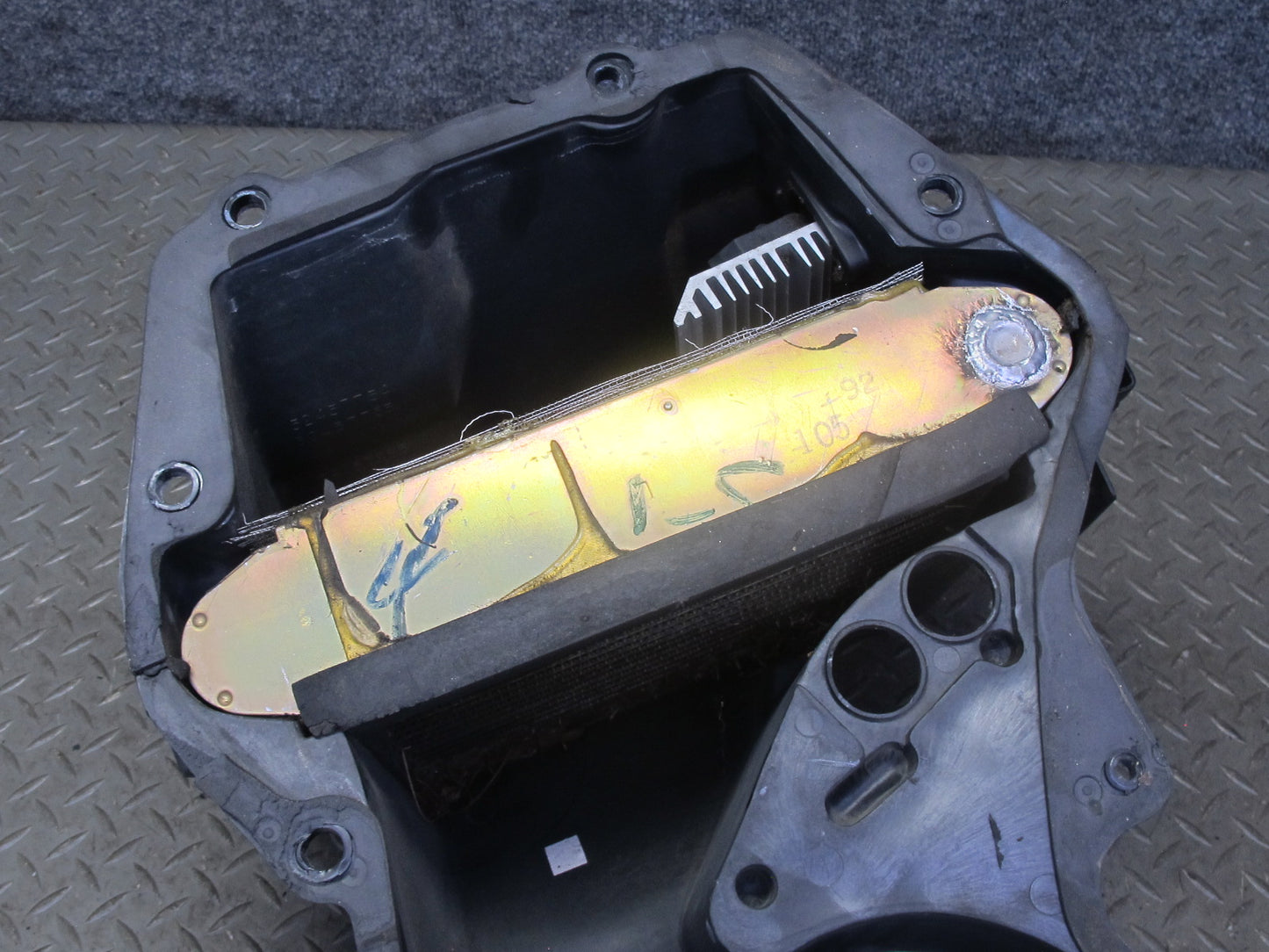 90-93 Chevrolet Corvette C4 A/C Air Condition Blower Motor Evaporator Box OEM