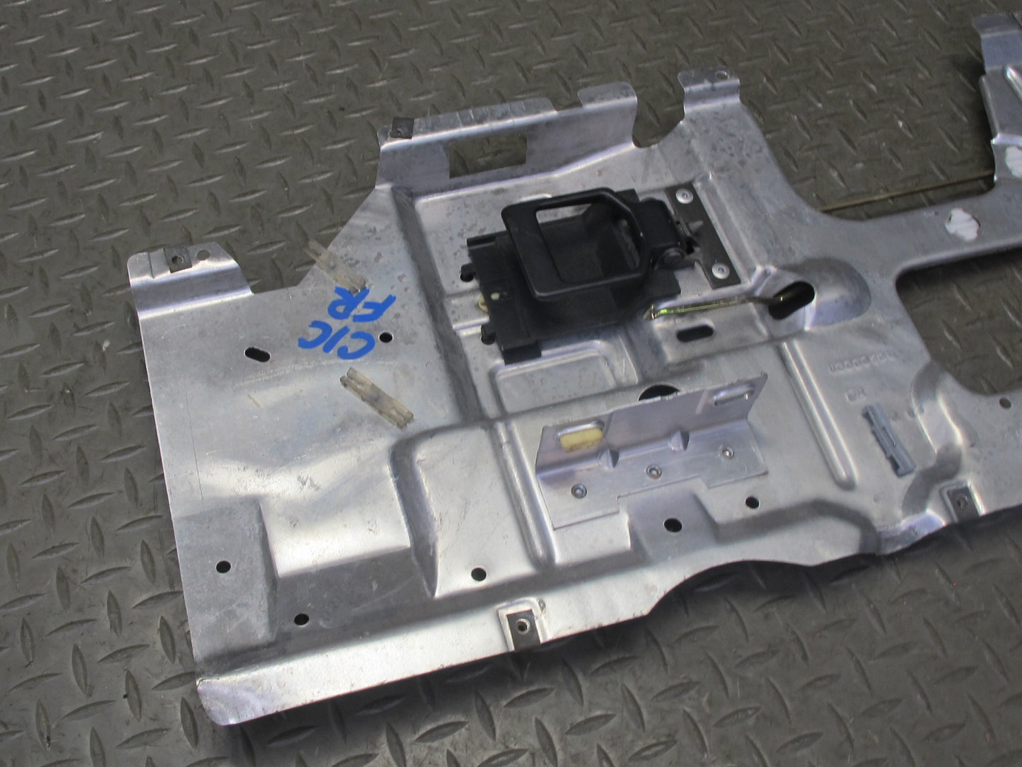90-93 Chevrolet Corvette C4 Right Door Inner Aluminium Mounting Panel w Handle