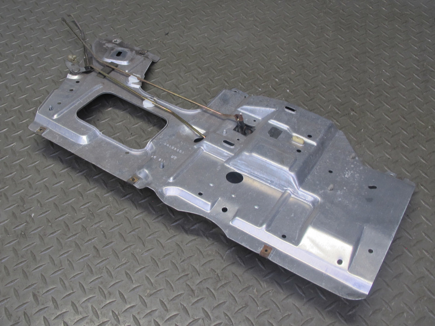 90-93 Chevrolet Corvette C4 Right Door Inner Aluminium Mounting Panel w Handle