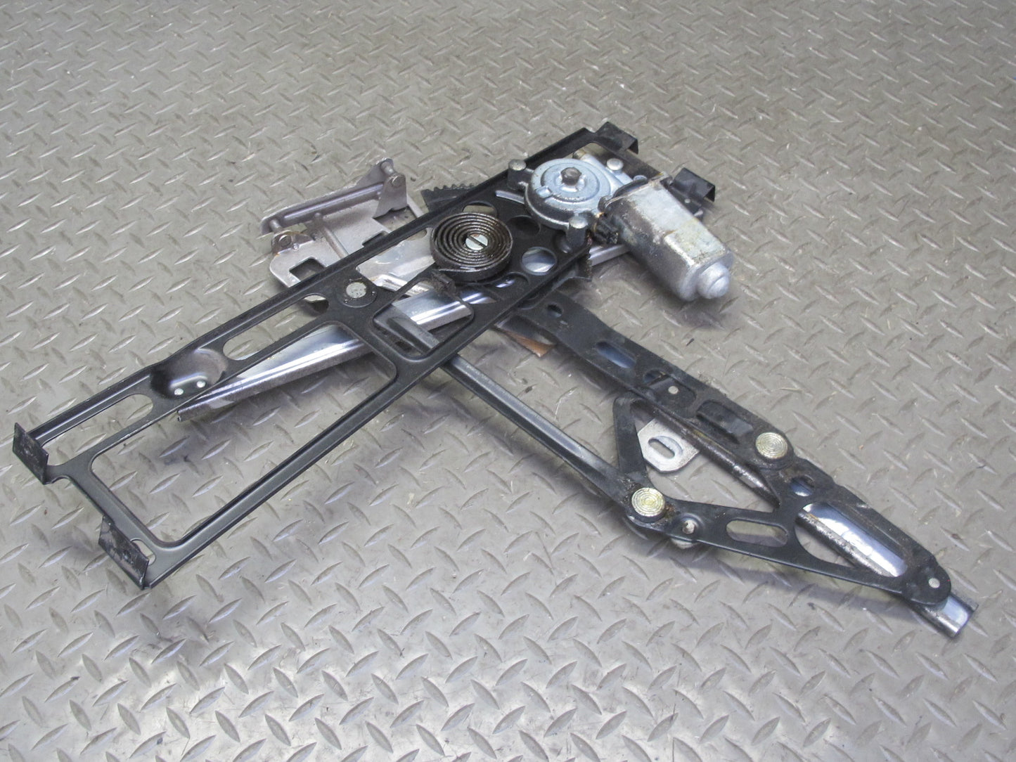 84-96 Chevrolet Corvette C4 Right Door Window Regulator w Motor OEM