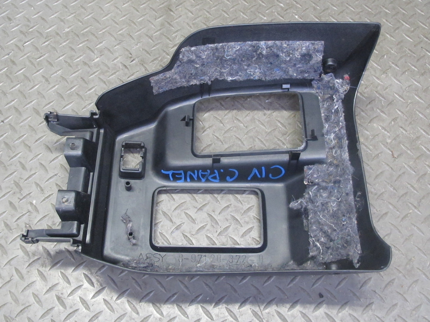 99-01 Isuzu Vehicross Center Console Shifter Trim Panel 8971203720 OEM