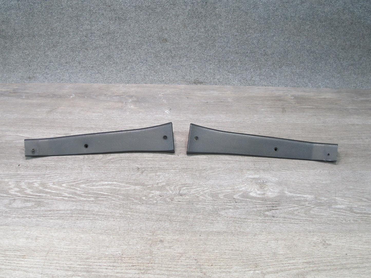 92-93 Chevrolet Corvette C4 Set of 2 Left & Right Door Sill Upper Trim Panel OEM