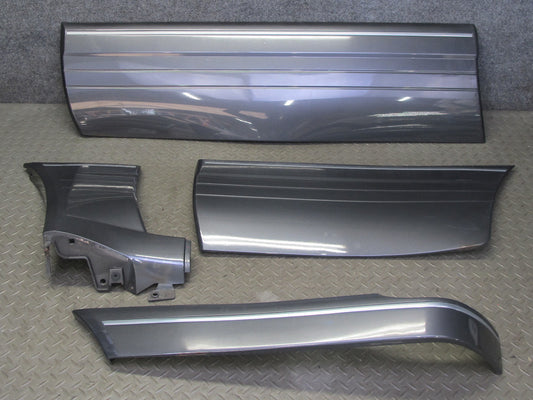 03-07 Lexus LX470 Left Front & Rear Door Fender Lower Trim Molding Set of 4