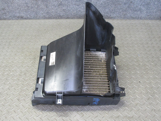 2014-2018 BMW F15 X5 AWD N63 Engine Front Right Auxiliary Radiator w Air Duct