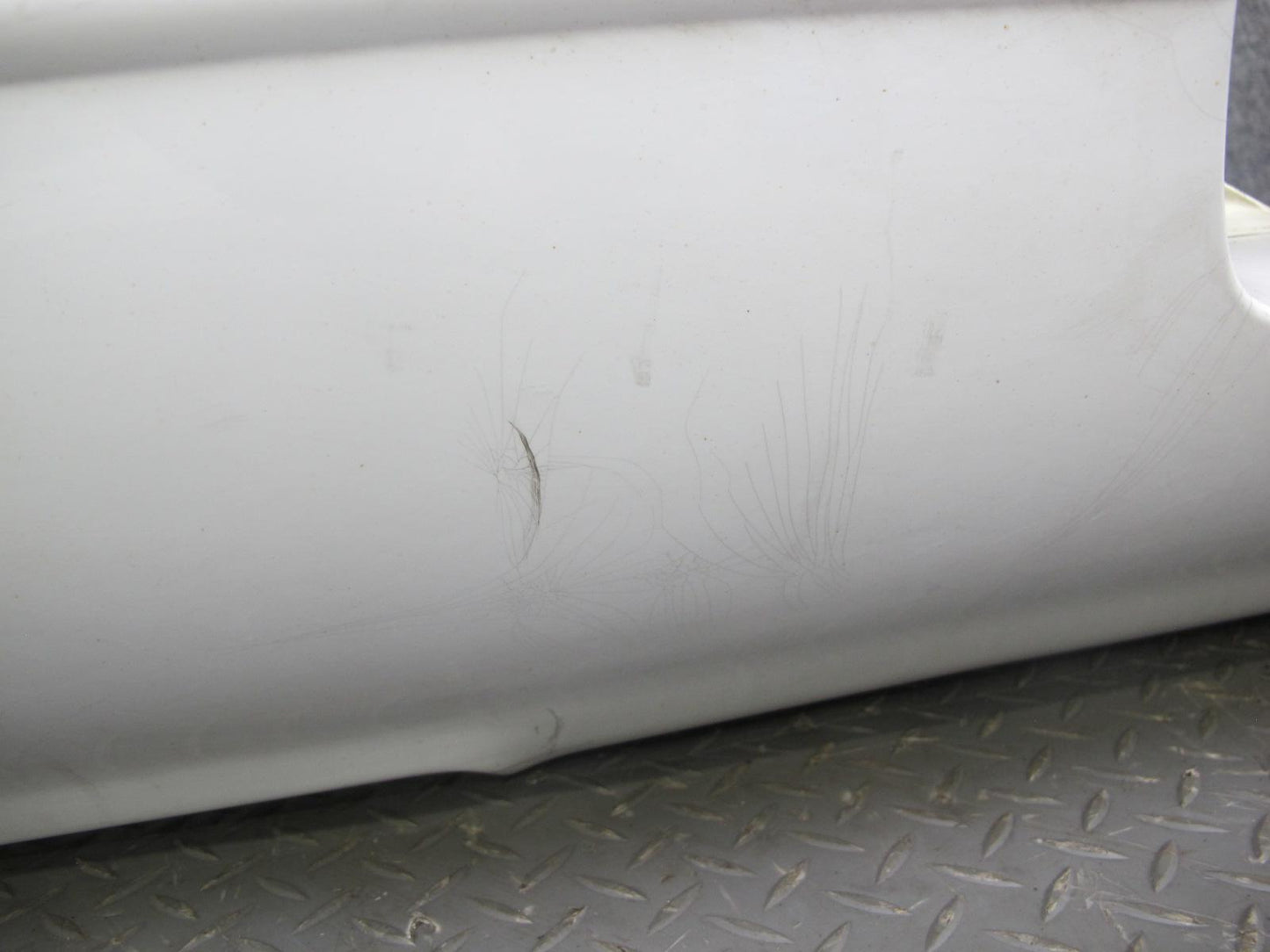 91-96 Chevrolet Corvette C4 Rear Bumper Cover Artic White OEM