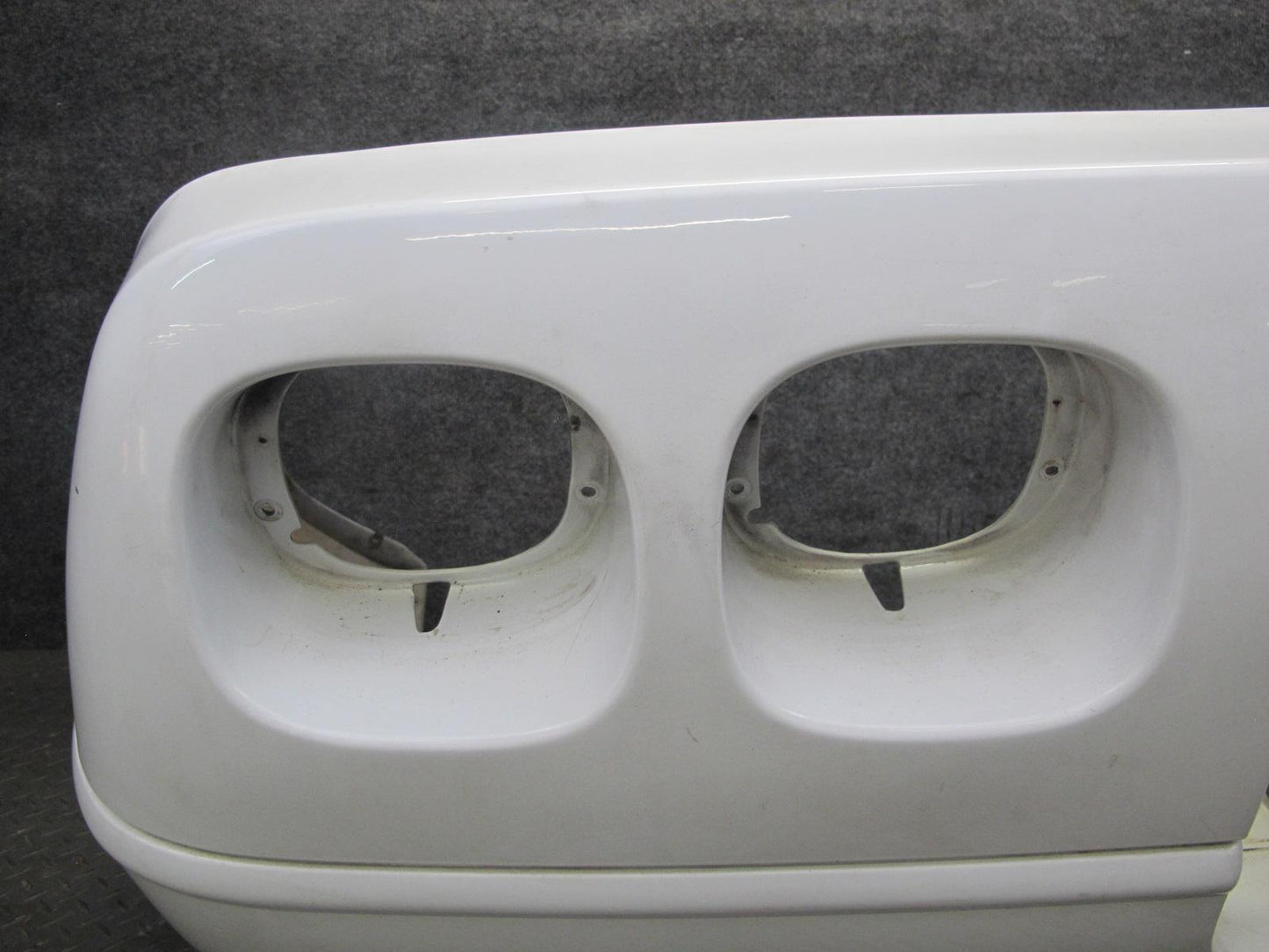 91-96 Chevrolet Corvette C4 Rear Bumper Cover Artic White OEM