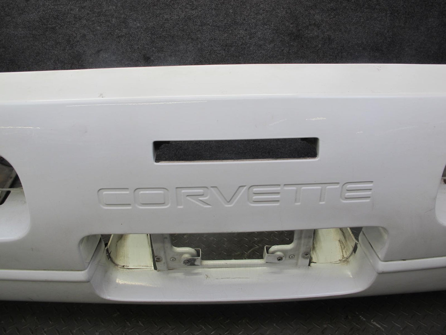 91-96 Chevrolet Corvette C4 Rear Bumper Cover Artic White OEM