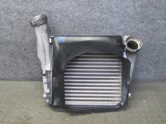 2008-2010 Porsche Cayenne 957 4.8L Turbo Left Intercooler Unit w Shroud