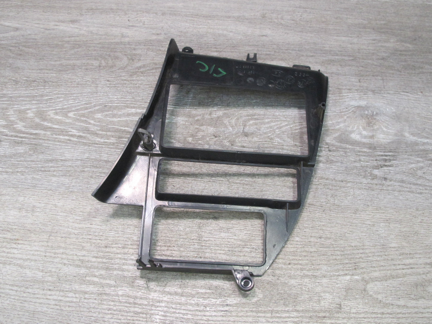 92-93 Chevrolet Corvette C4 Dash Center Radio Climate Trim Bezel Cover Panel OEM
