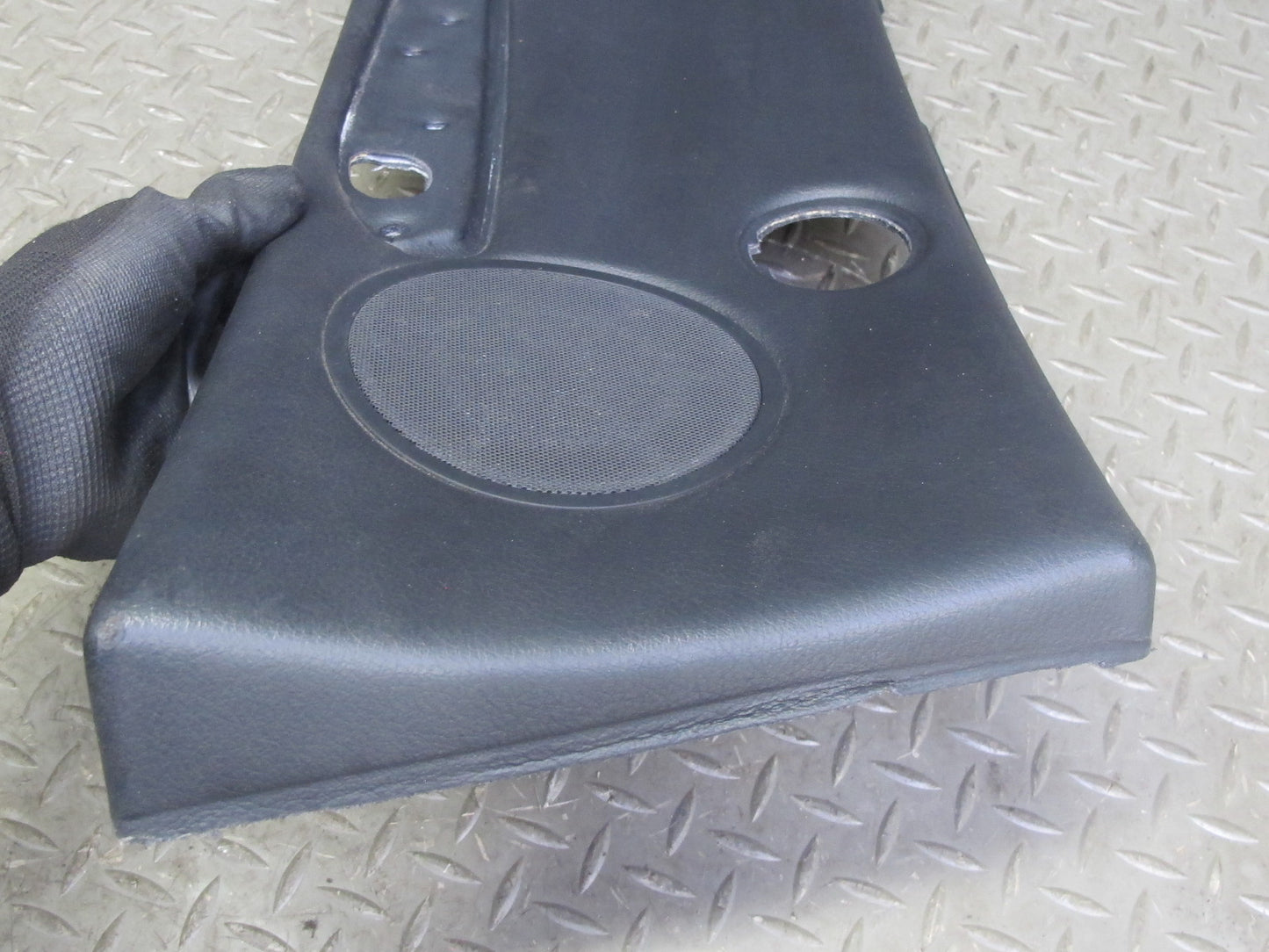 01-06 BMW E46 Convertible Rear Left & Right Quarter Trim Cover Panel Black OEM