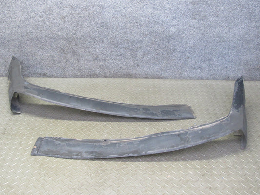 84-86 BMW E30 318i 325e Left & Right Front Bumper Side Trim Cover Panel Set OEM