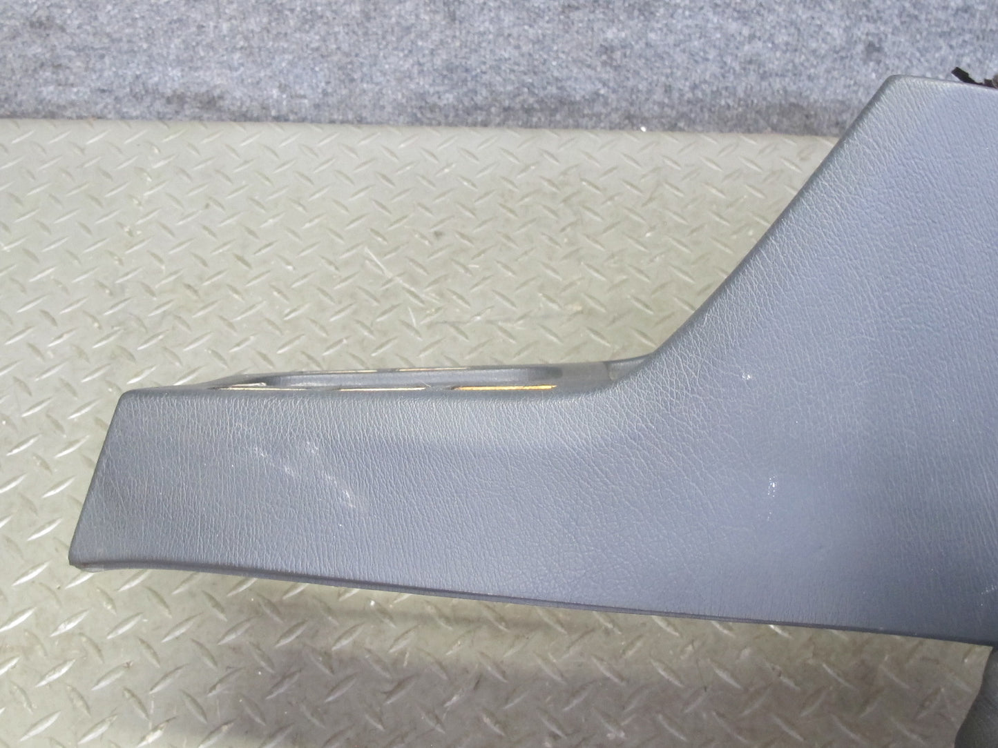 87-91 BMW E30 325i Convertible Front Center Console Panel 5 Hole Black OEM