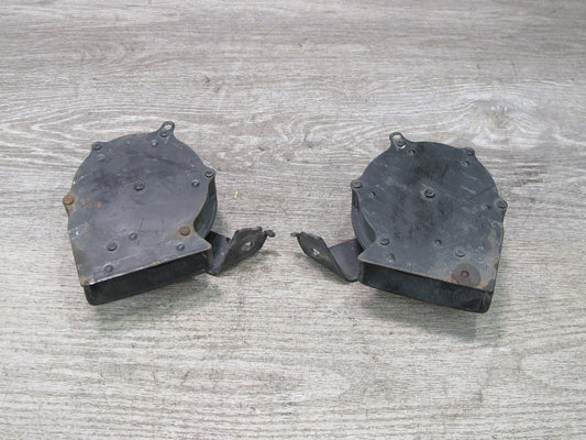 84-96 Chevrolet Corvette C4 Set of 2 High & Low Tone Note Pitch Horn Signal OEM