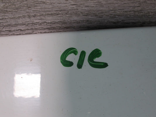 91-96 Chevrolet Corvette C4 Fuel Door Lid Cover w Emblem Logo OEM