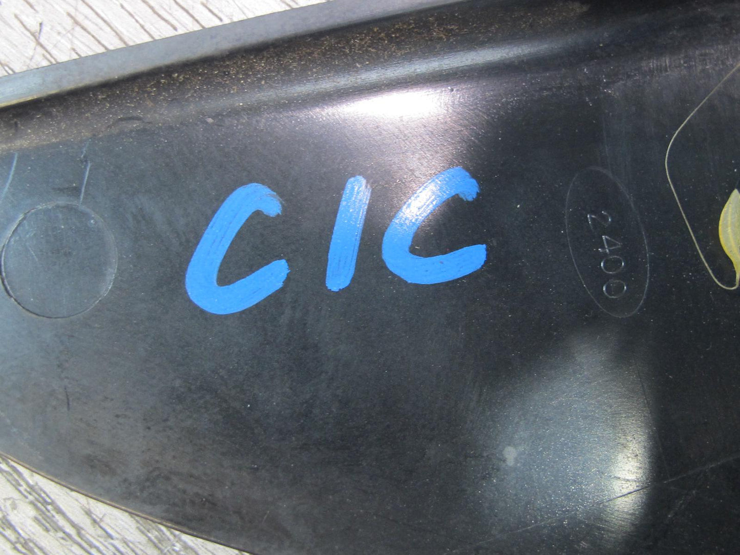 92-93 Chevrolet Corvette C4 Dash Front Left END Trim Cap Cover 10085914 OEM