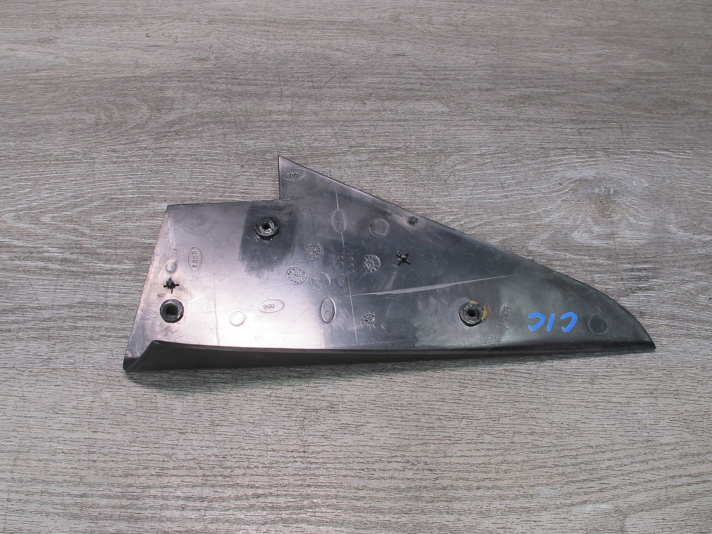 92-93 Chevrolet Corvette C4 Dash Front Left END Trim Cap Cover 10085914 OEM