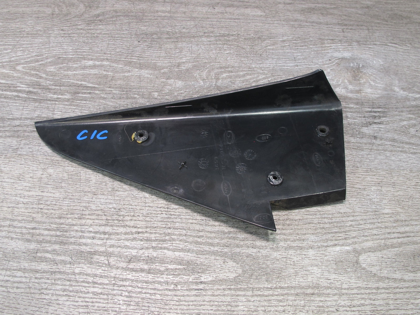 92-93 Chevrolet Corvette C4 Dash Front Left END Trim Cap Cover 10085914 OEM