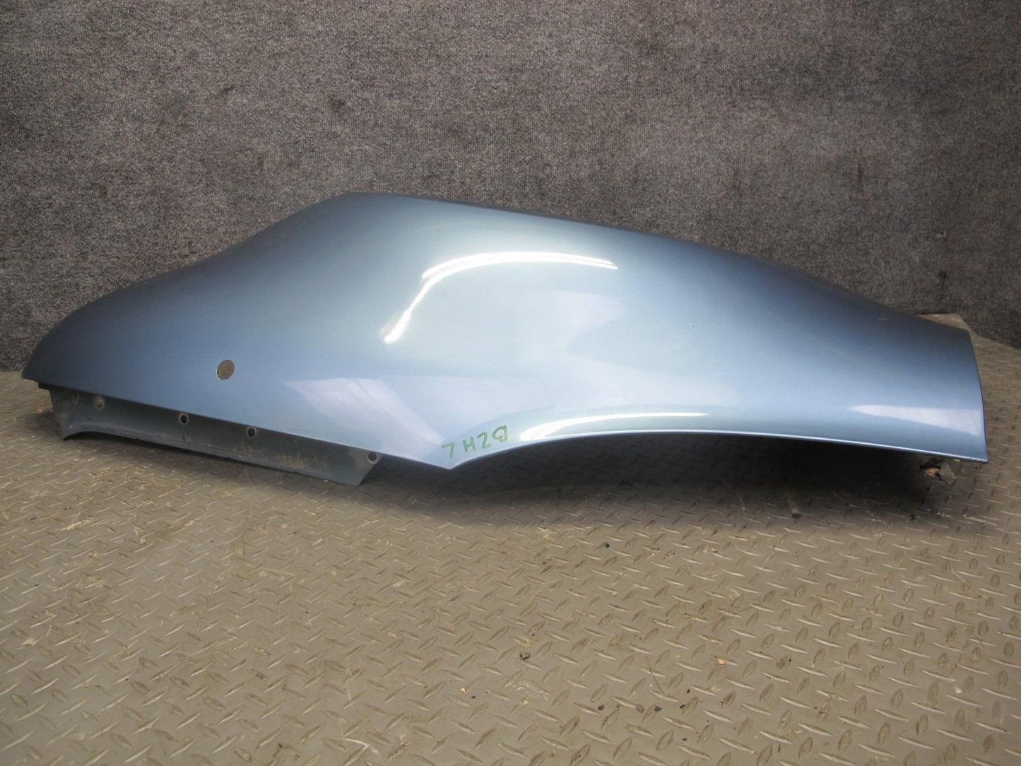 97-99 BMW E36/7 Z3 Roadster Rear Left Quarter Fender Cover Panel Blue OEM
