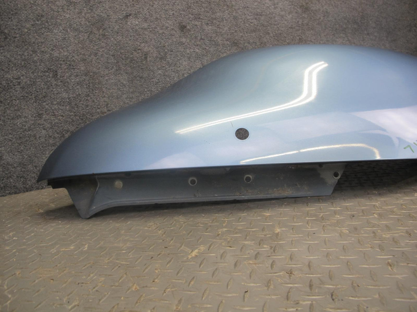 97-99 BMW E36/7 Z3 Roadster Rear Left Quarter Fender Cover Panel Blue OEM