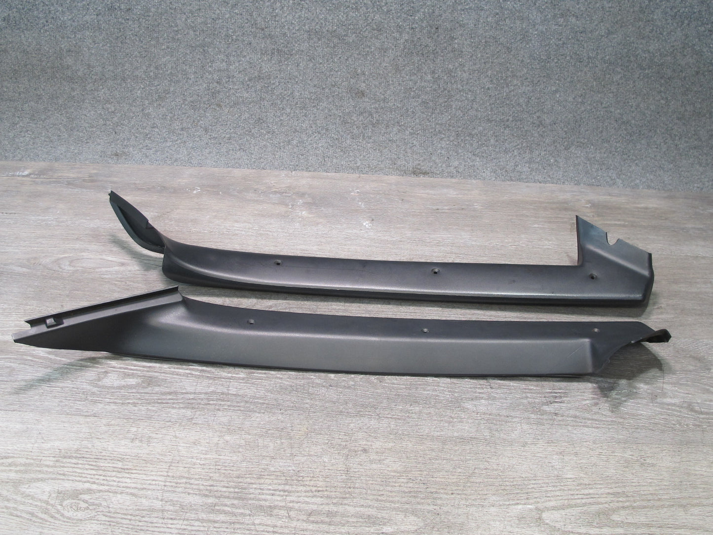 90-96 Chevrolet Corvette C4 Front Interior A Pillar Trim Cover Panel Set OEM