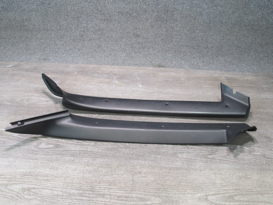 90-96 Chevrolet Corvette C4 Front Interior A Pillar Trim Cover Panel Set OEM
