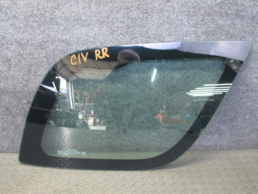 99-01 Isuzu Vehicross Rear Right Quarter Glass Window OEM