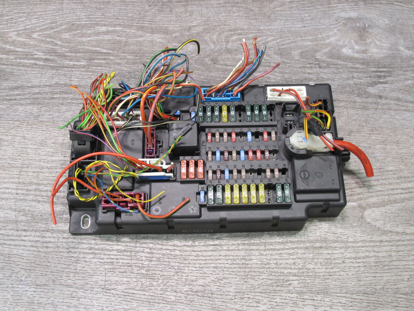 11-13 Mini Cooper R60 Countryman Interior Fuse Relay Box Module 9809381 OEM