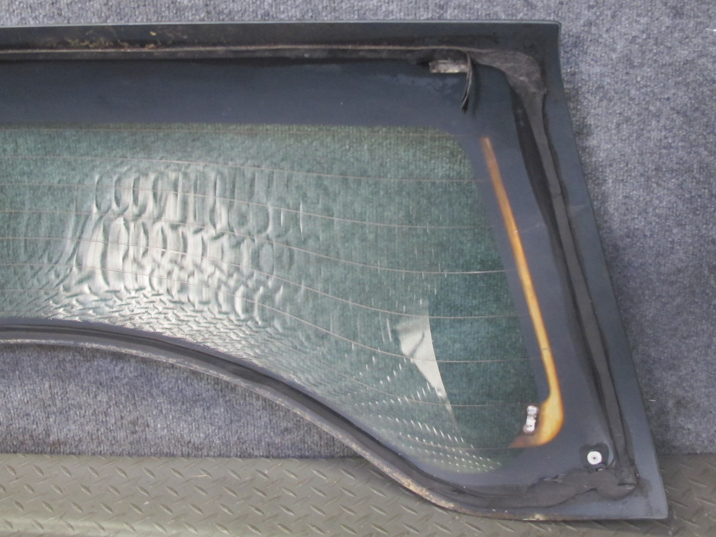 99-01 Isuzu Vehicross Rear Tailgate Trunk Gate Glass Window OEM