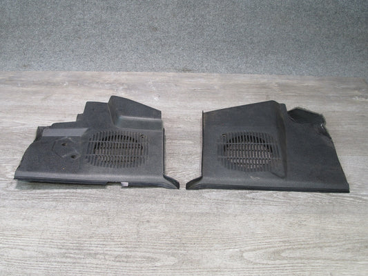 87-91 BMW E30 325i Convertible Set of 2 Front Left & Right Kick Trim Panel OEM